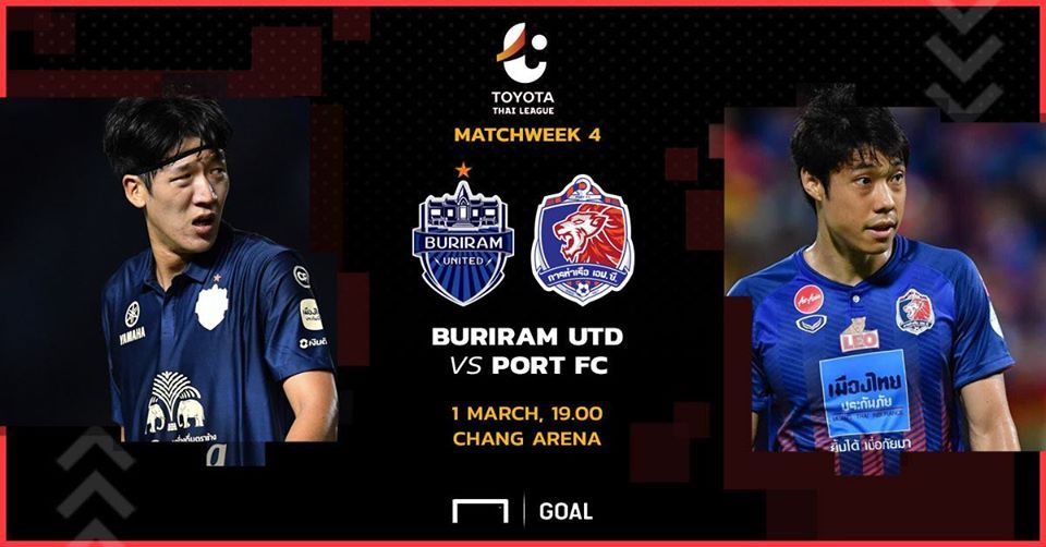 PREVIEW TOYOTA THAI LEAGUE : บุรีรัมย์ ยูไนเต็ด - การท่าเรือ เอฟซี