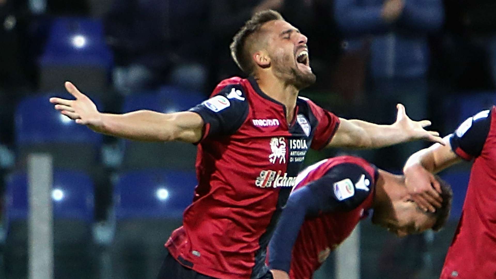 Pavoletti Cagliari Sampdoria Serie A