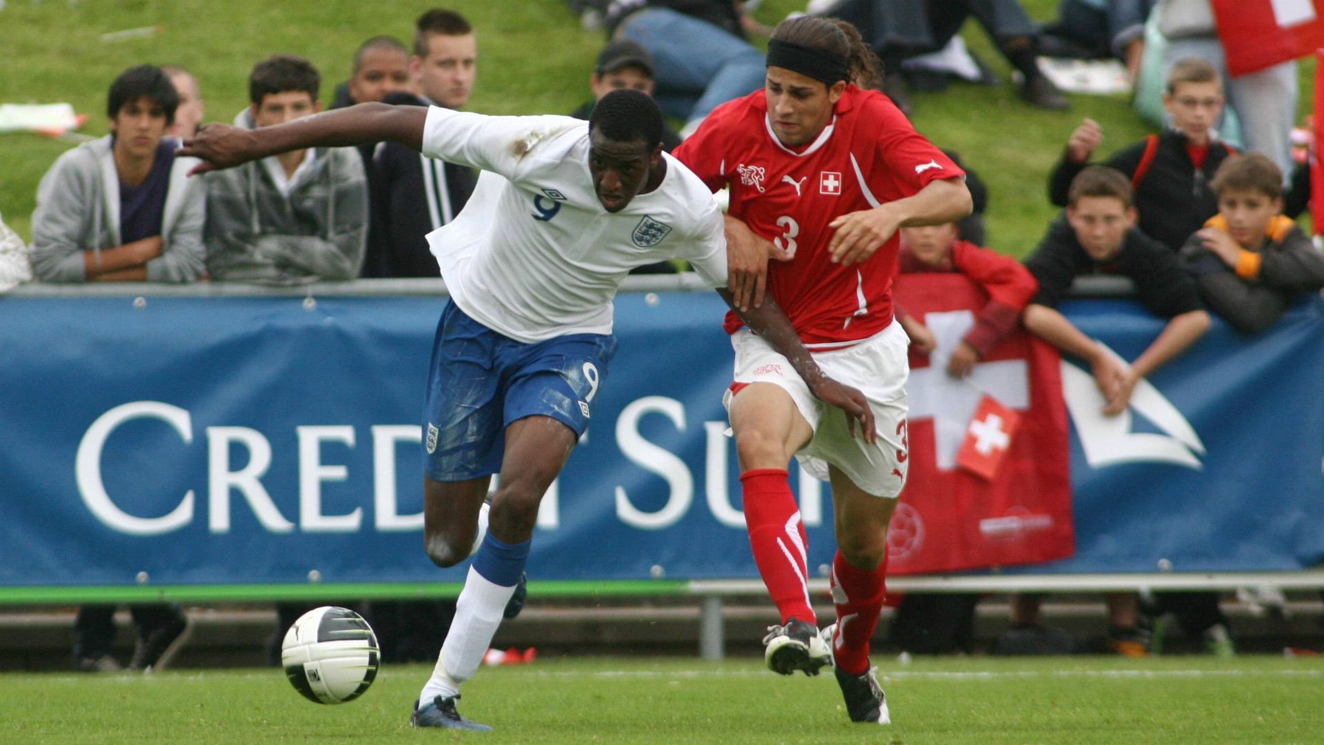 GERMANY ONLY: MICHAEL NGOO ENGLAND RICARDO RODRIGUEZ SCHWEIZ