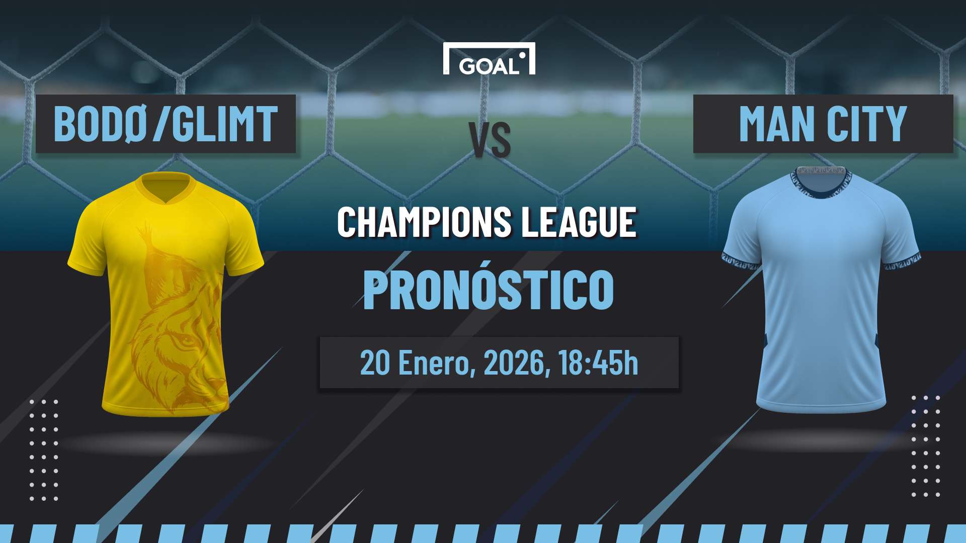 Bodo/Glimt vs Manchester City Pronóstico y Apuestas Champions League | 20/01/26