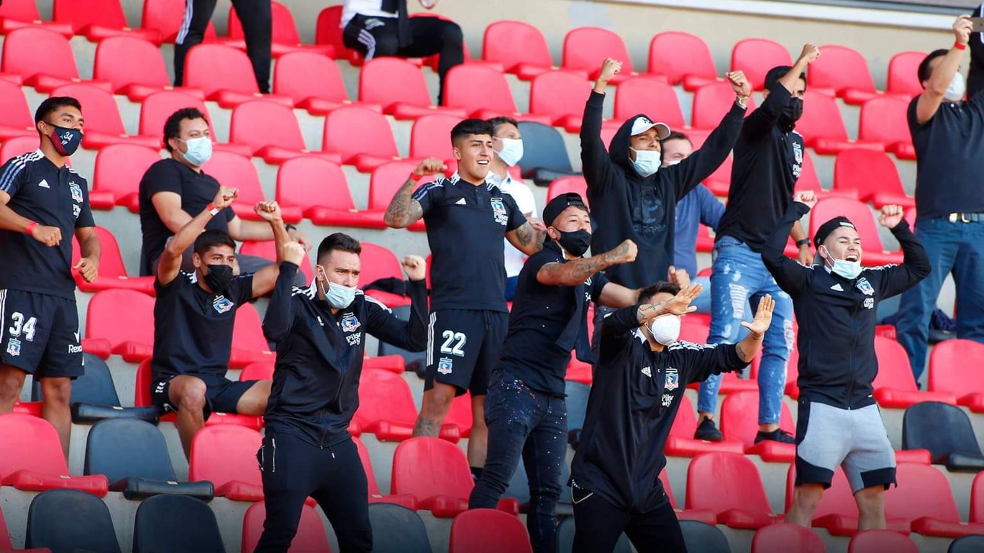 170221 Colo Colo Universidad de Concepción plantel fuera de la cancha
