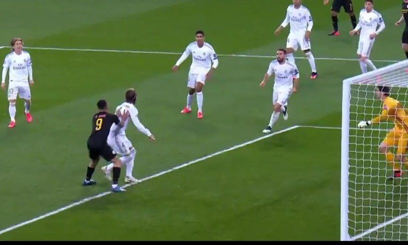 Gol Gabriel Jesus Real Madrid City