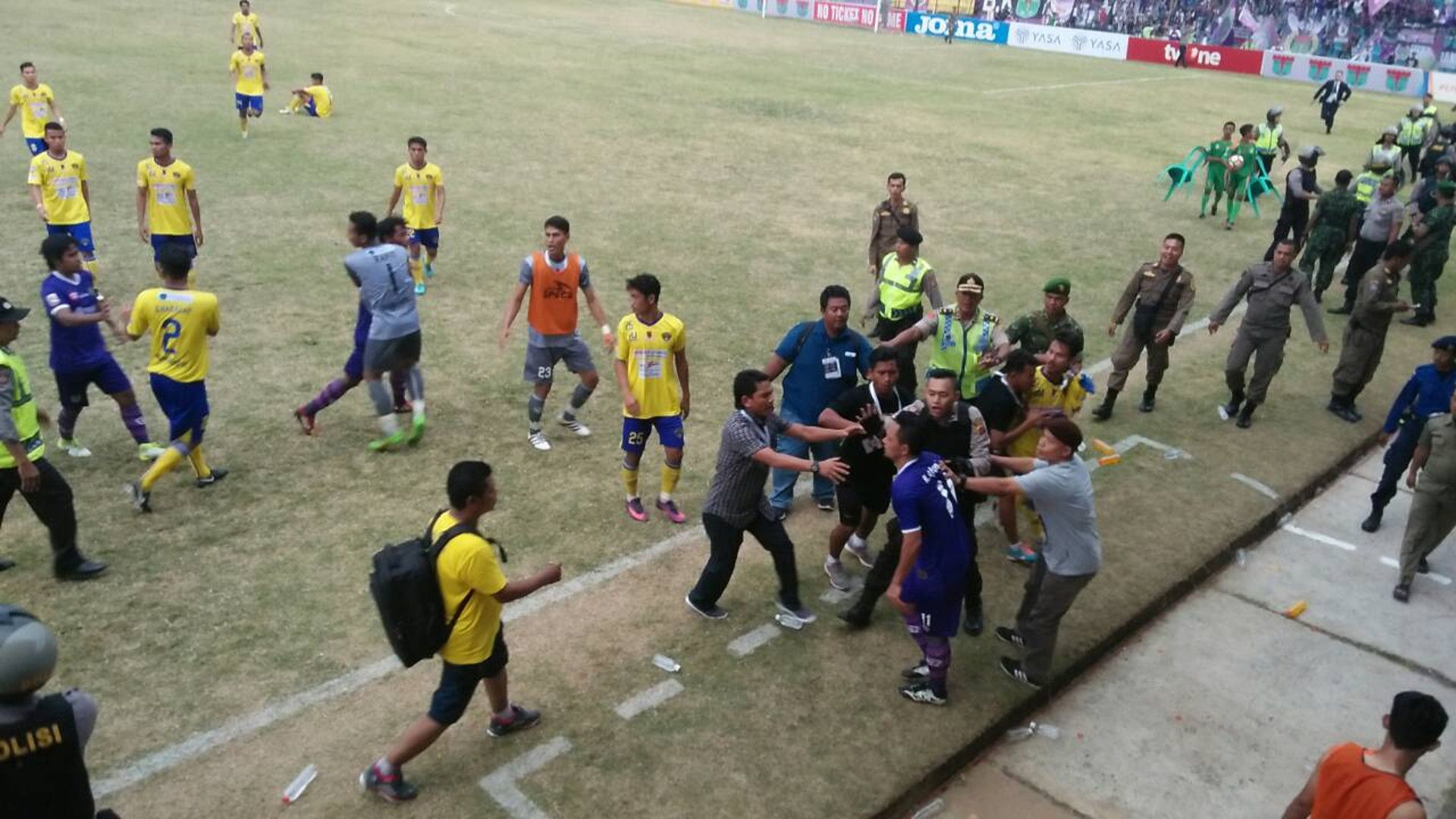 Kisruh Persita Tangerang vs Cilegon United