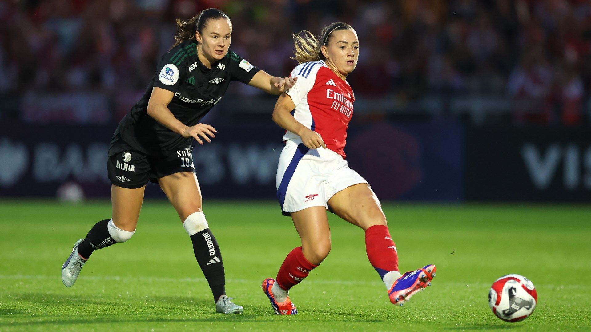 Rebecka Holum Katie McCabe Rosenborg Arsenal Women 2024-25