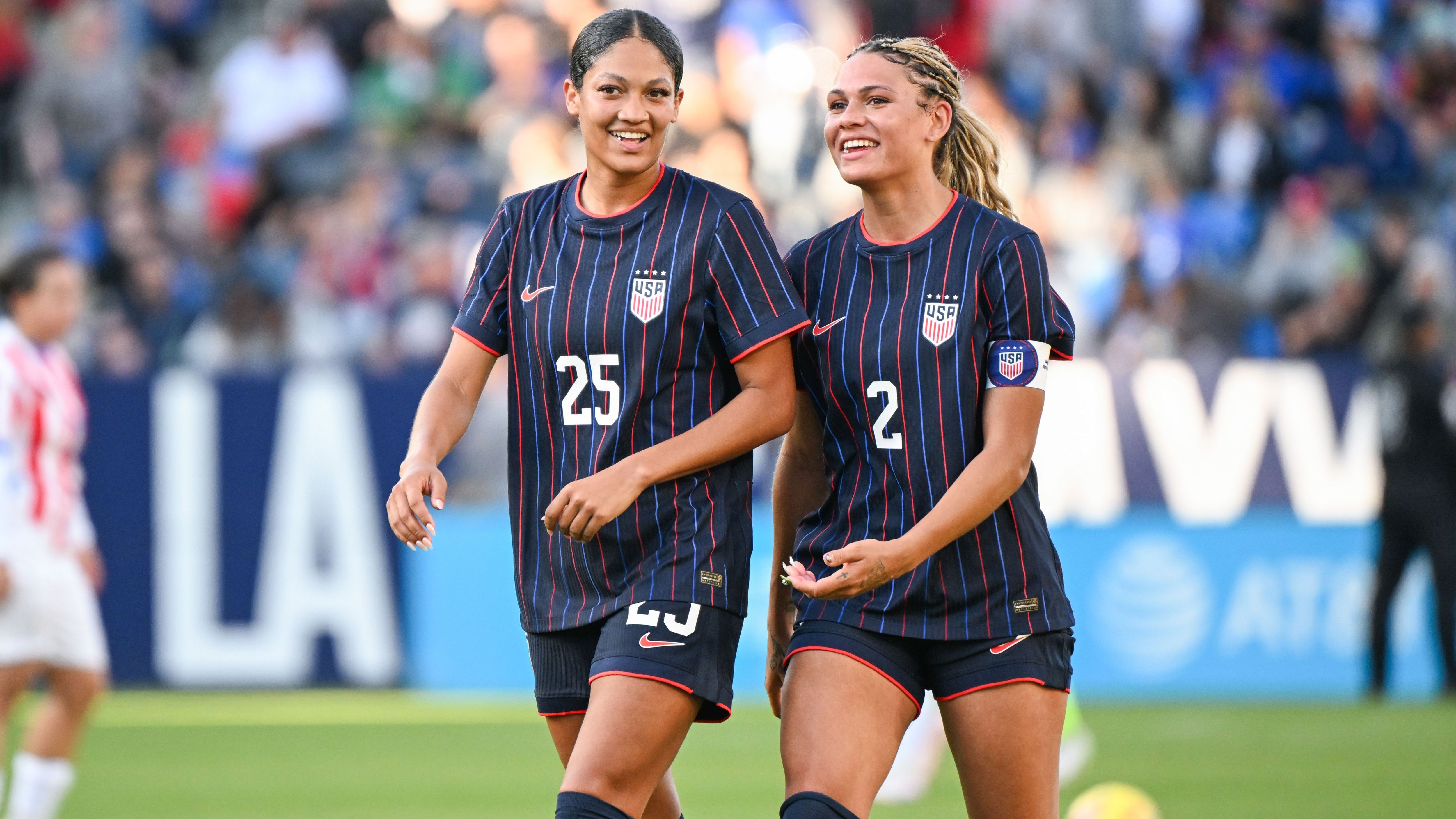 Trinity Rodman and Reilyn Turner, USWNT
