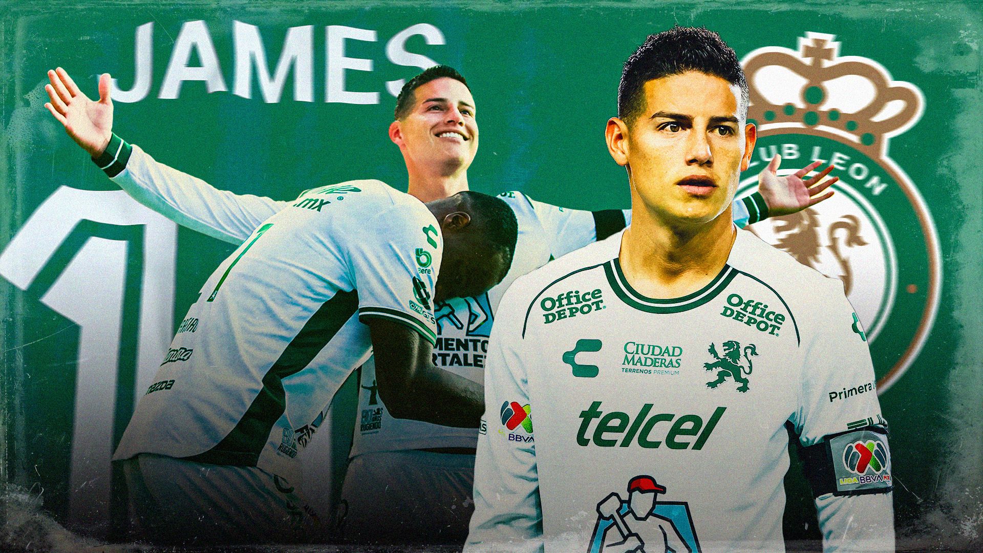 James Rodríguez Club León GFX portada