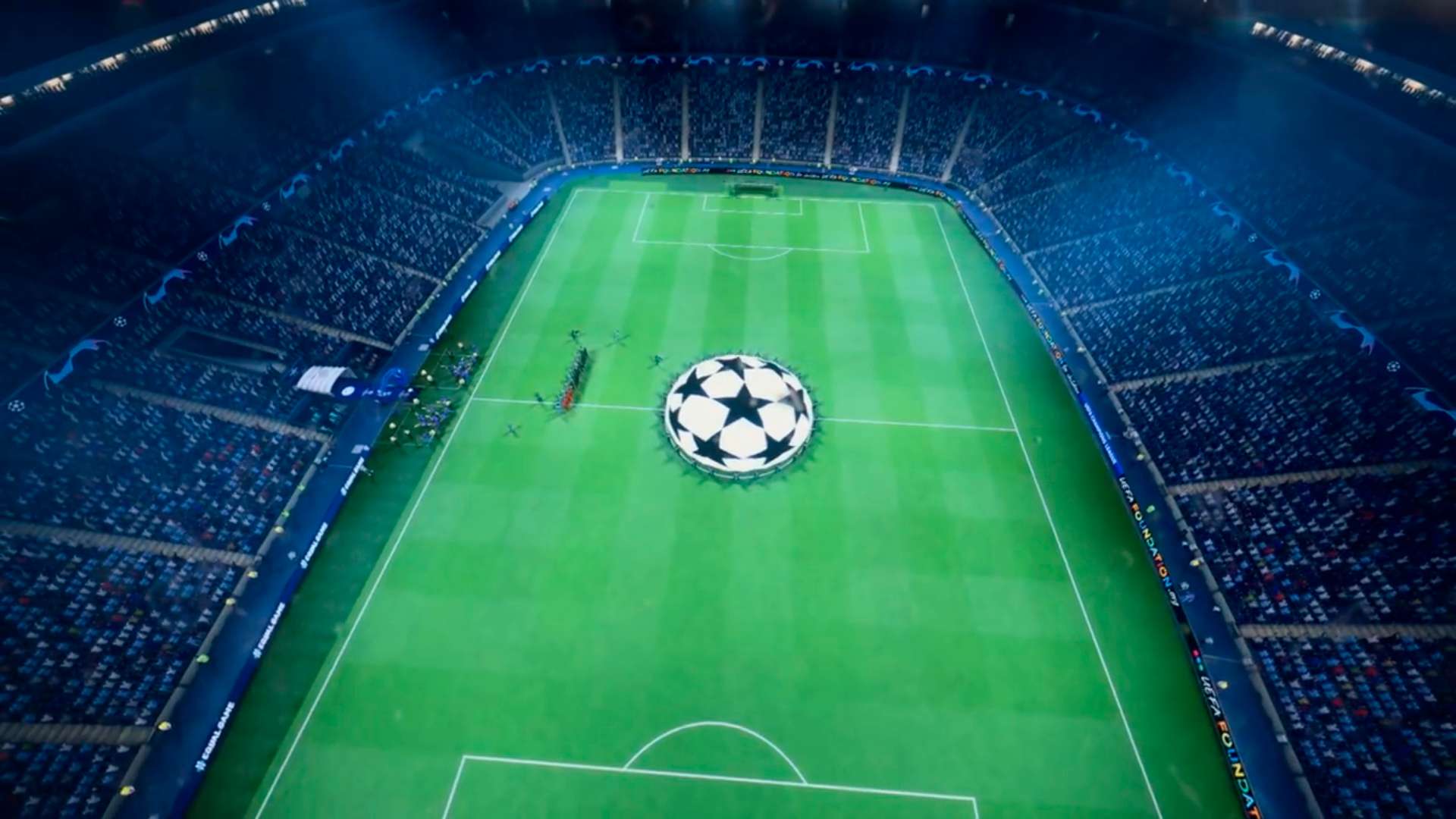 Champions League FIFA 19 game footage