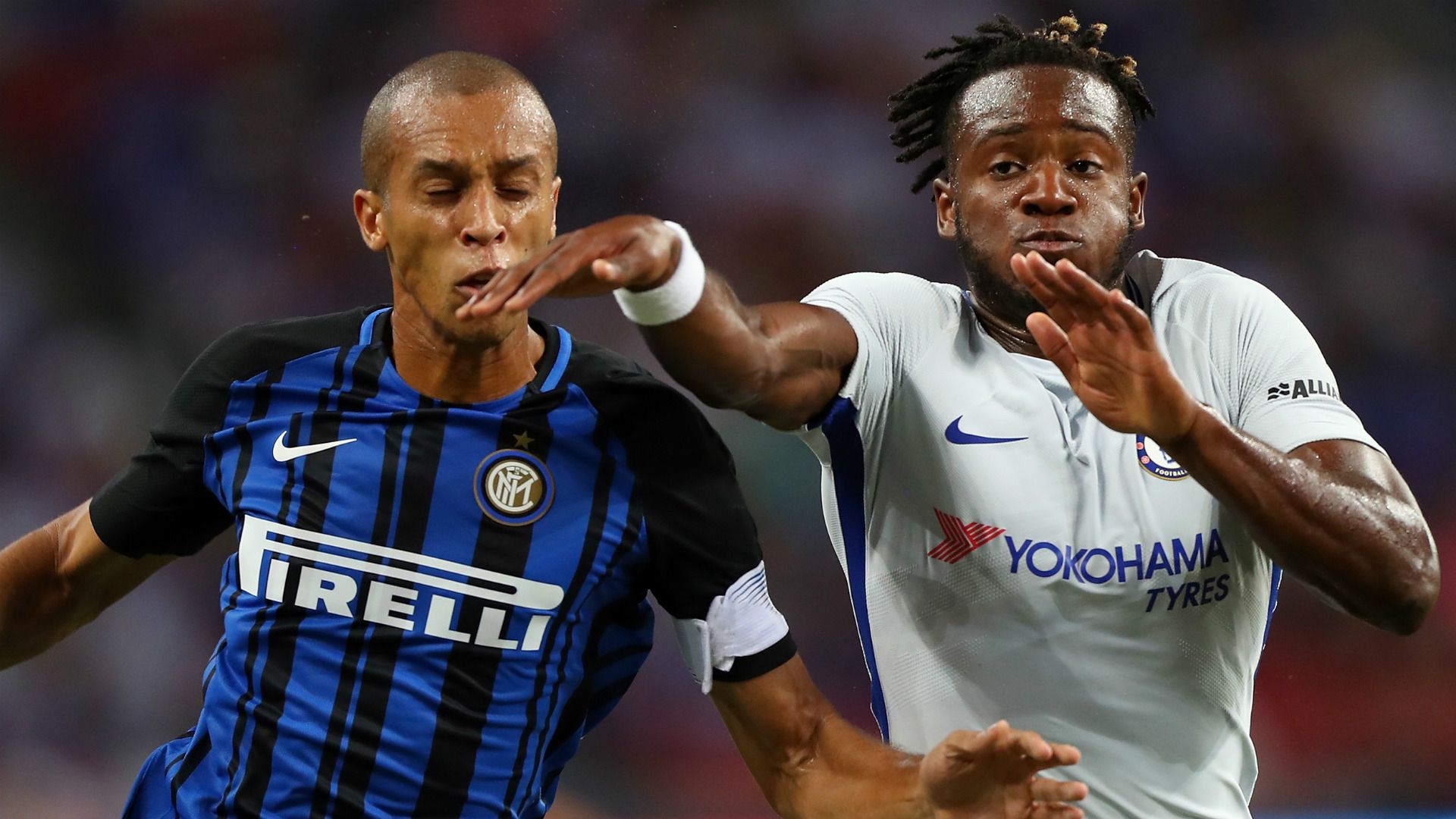 Miranda Inter Michy Batshuayi Chelsea 2017