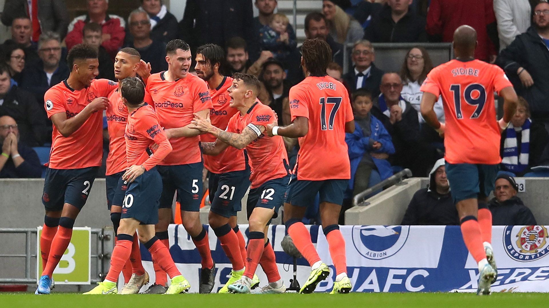 Everton Celebrating 2019