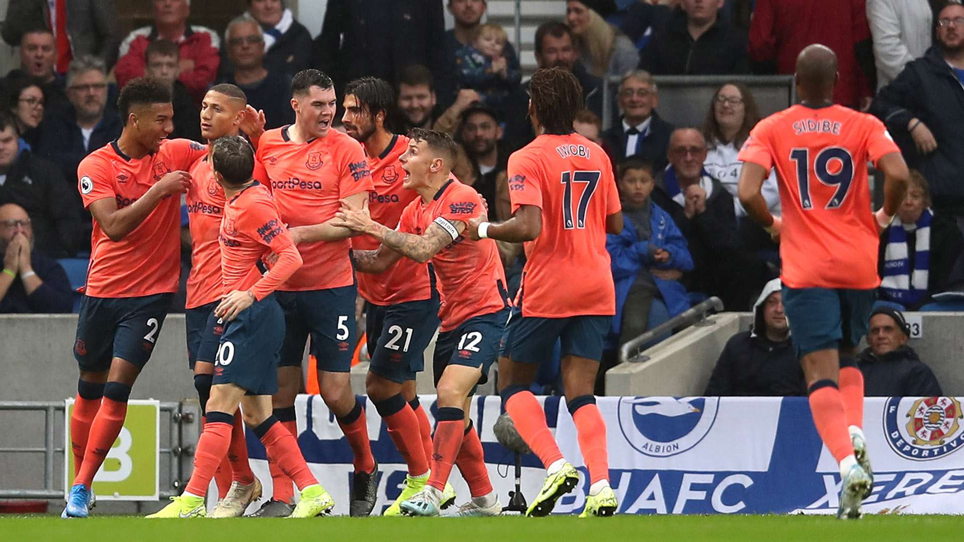 Everton Celebrating 2019