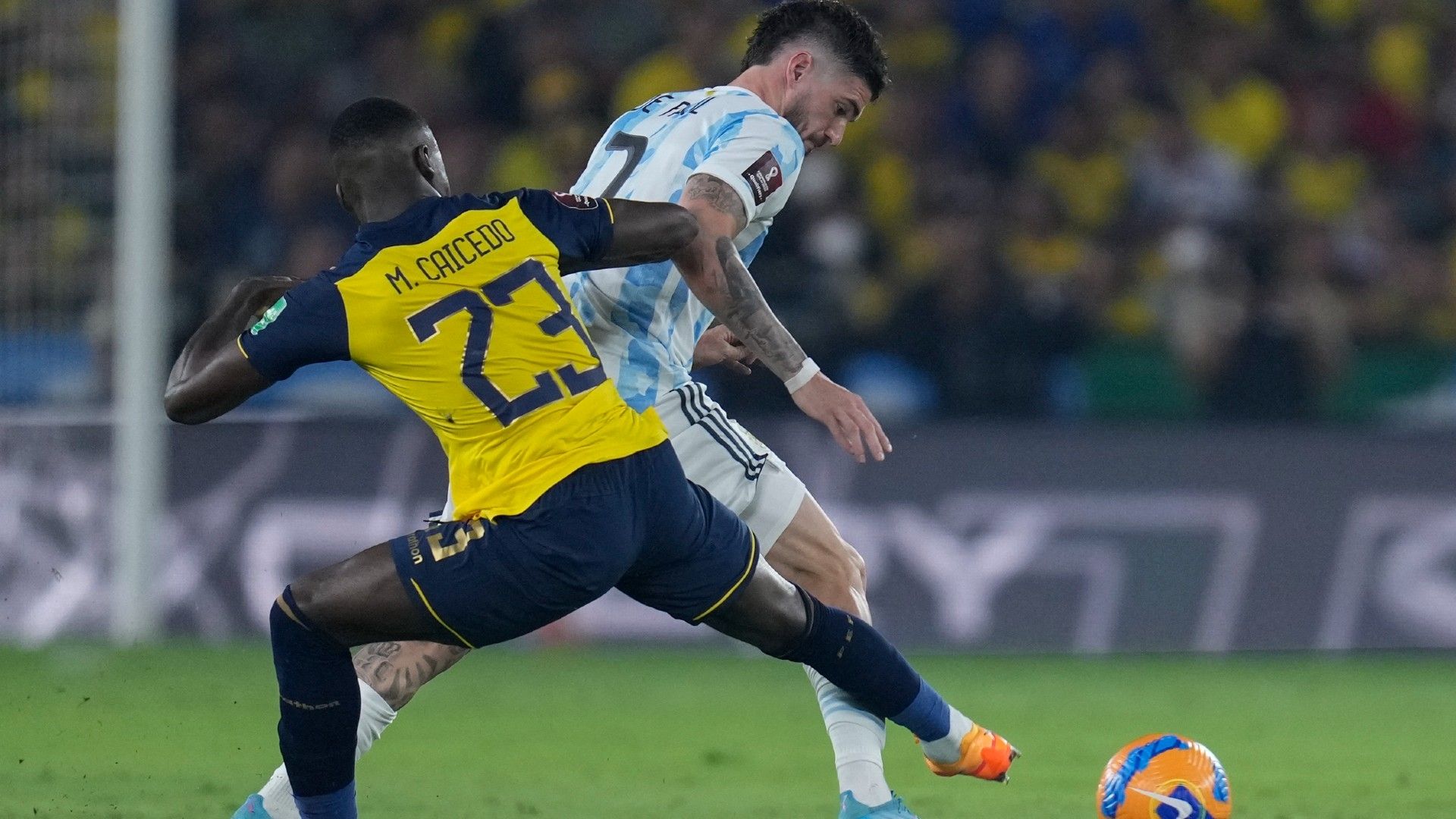 Rodrigo De Paul Ecuador Argentina Eliminatorias 29032022