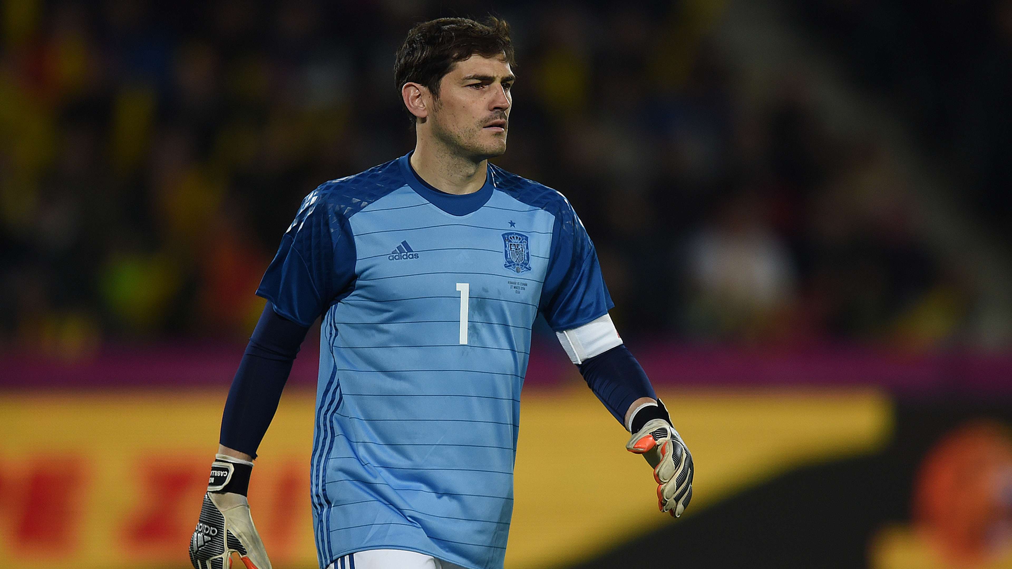 Iker Casillas Spain Romania 03272016