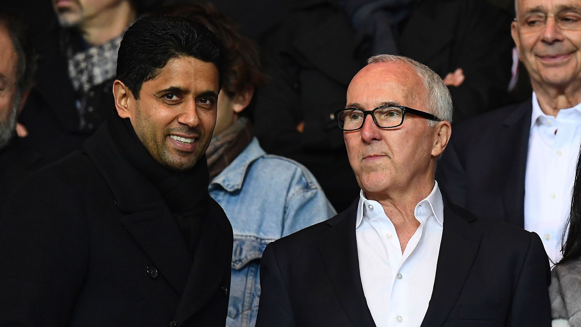 PSG OM Nasser Al Khelaifi Frank McCourt