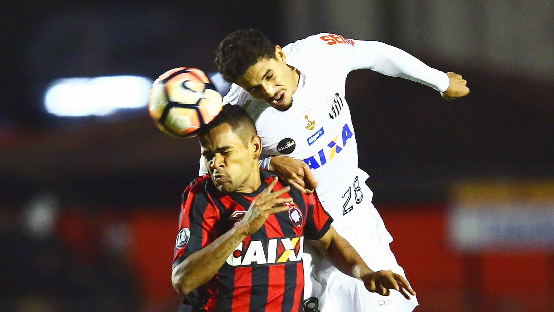 Lucas Verissimo Ederson Atletico-PR Santos Libertadores 05072017