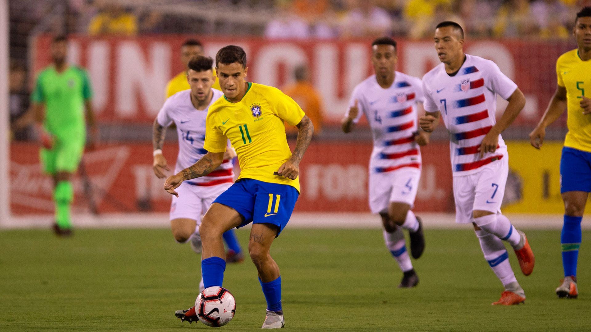 Coutinho USA Brazil Friendly 07092018
