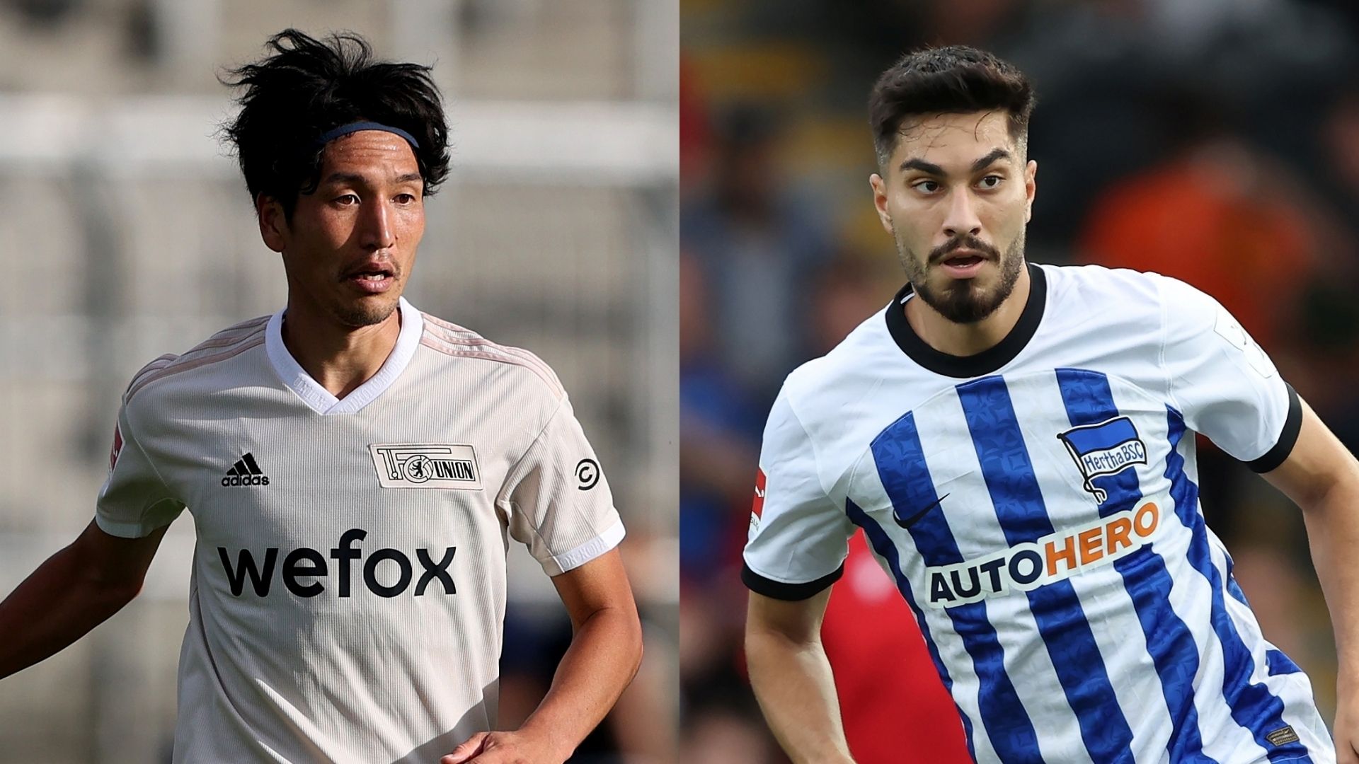 Genki Haraguchi Union Berlin Suat Serdar Hertha Berlin