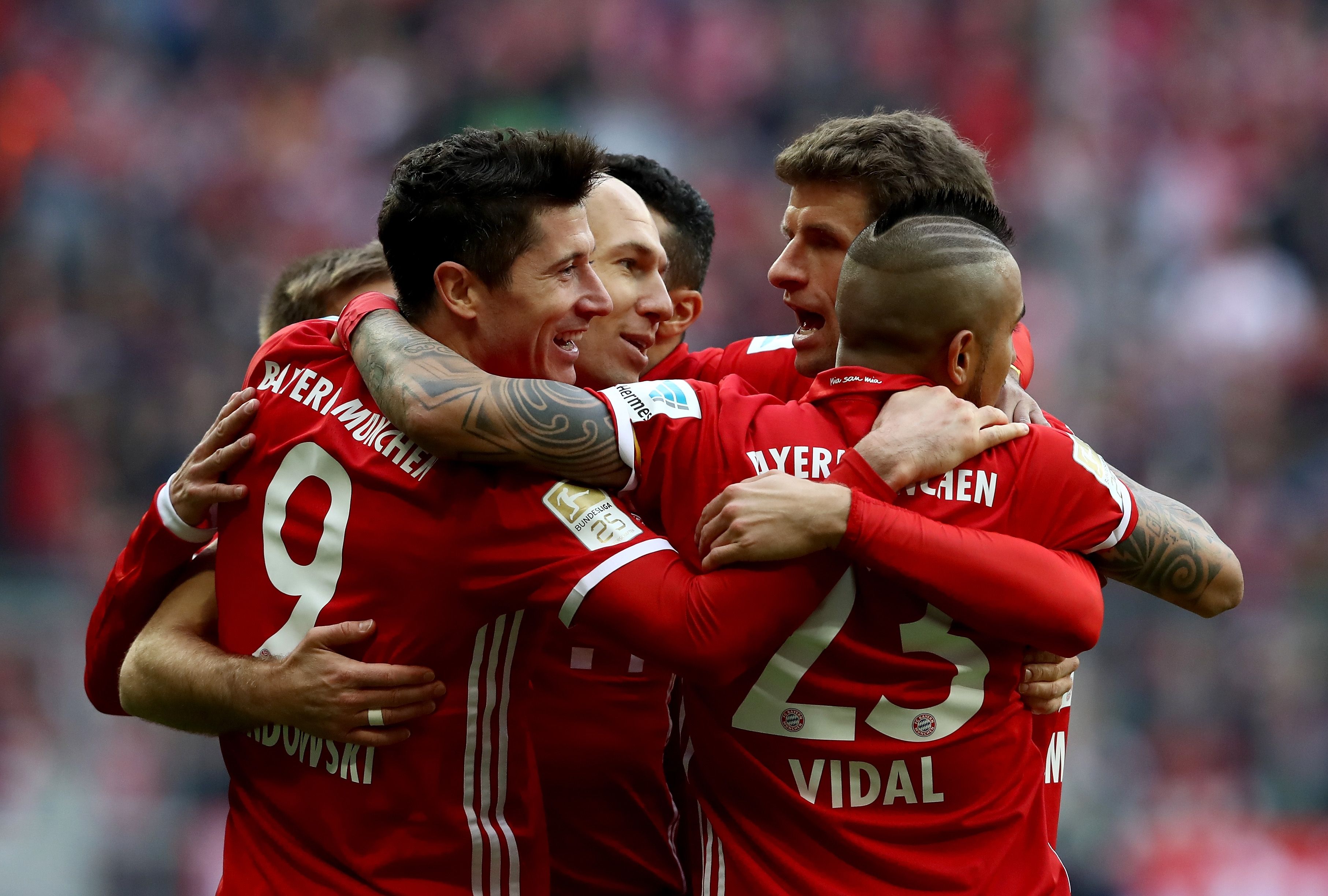 FC Bayern Eintracht Frankfurt 03112017