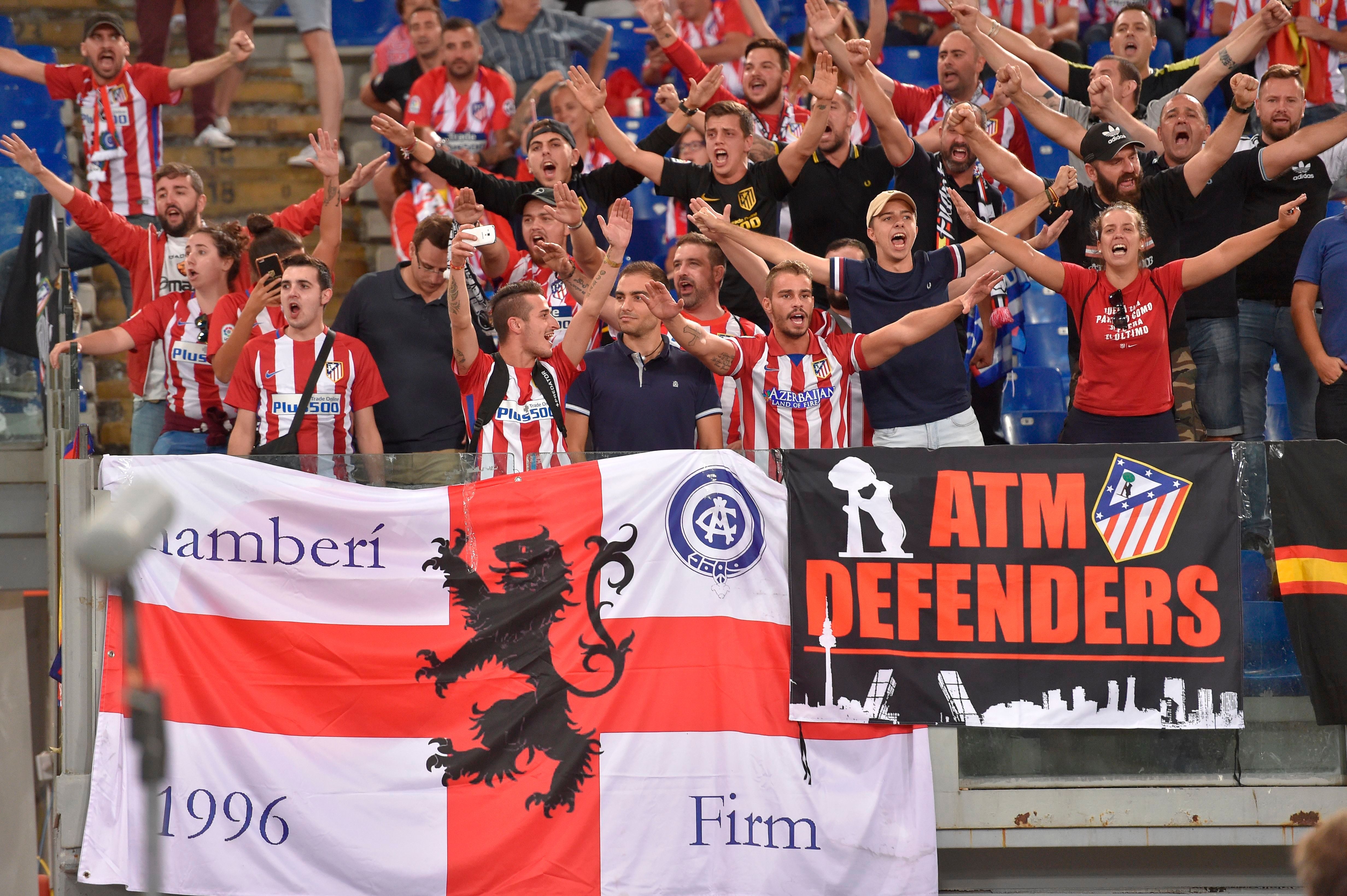 Atletico madrid fans