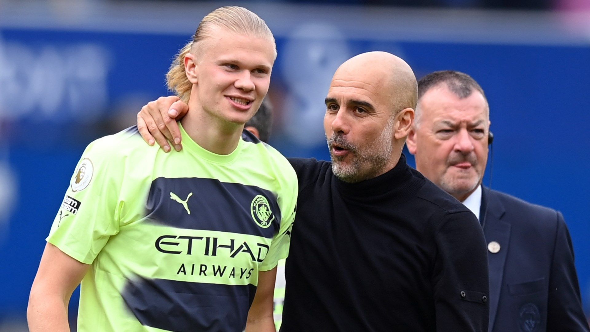 Erling Haaland Pep Guardiola Manchester City 2022-23