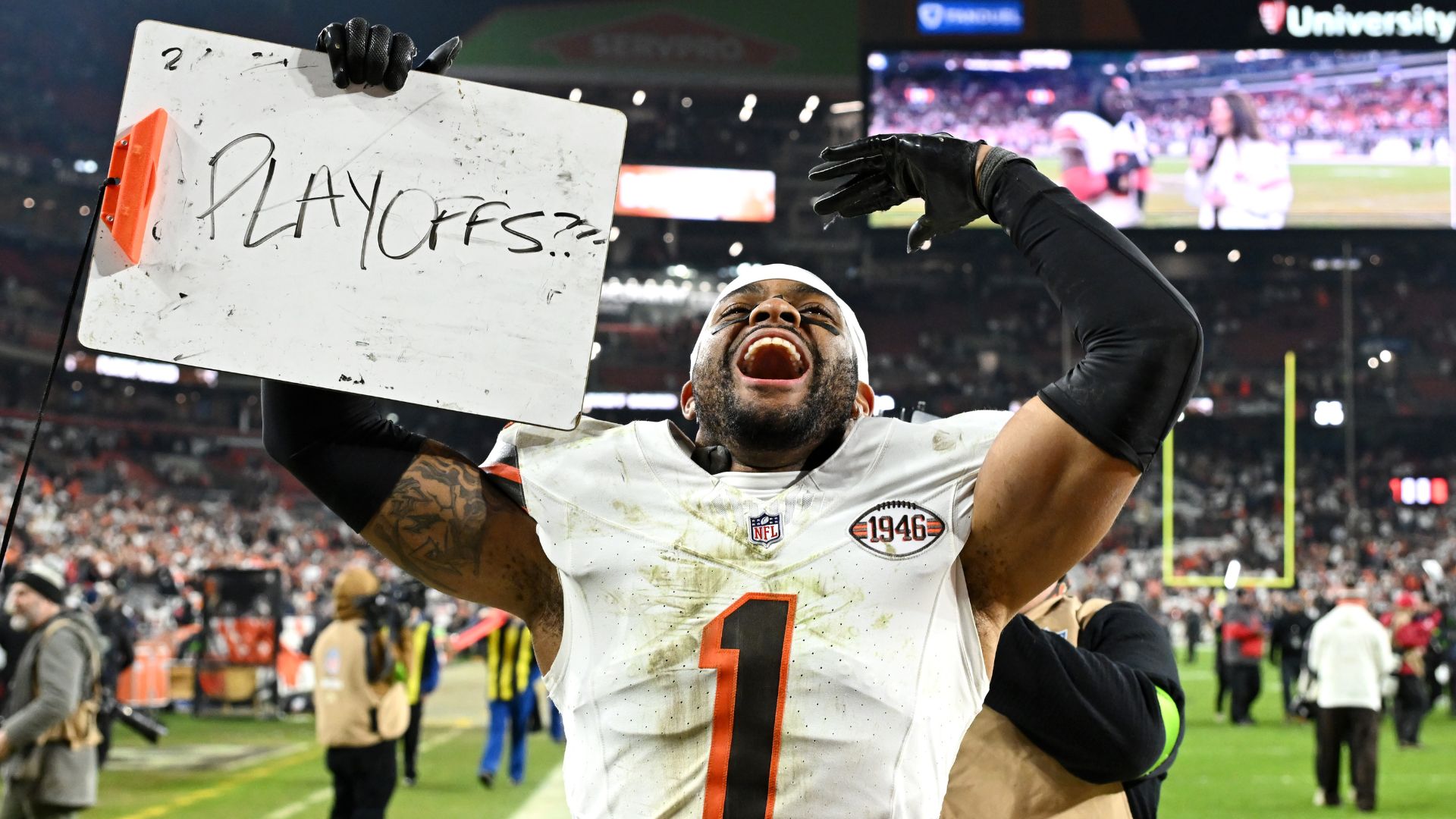 Browns make it to the NFL Playoffs