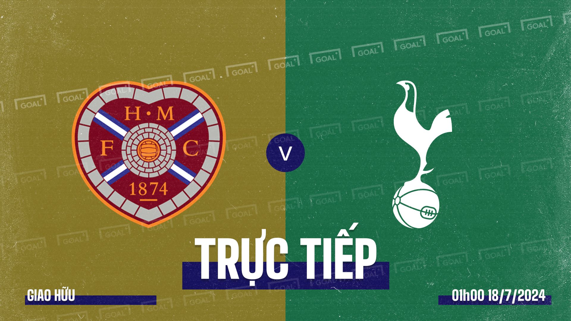 Hearts vs Tottenham Hotspur 2024 GFX
