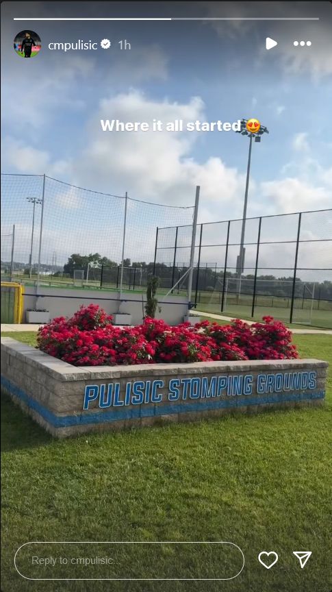 Christian Pulisic Instagram 2024