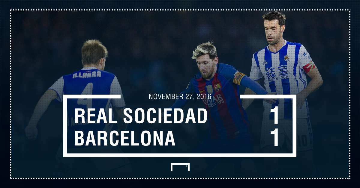Real Sociedad Barcelona result