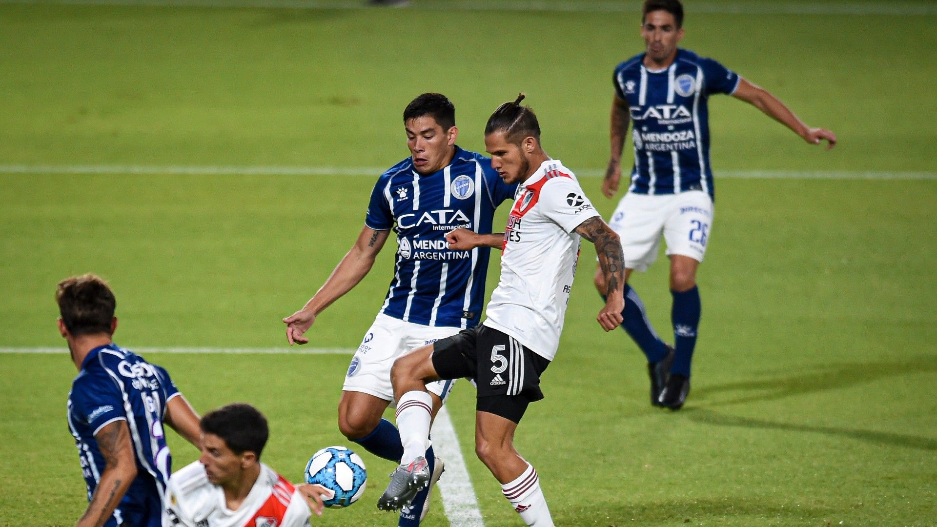 Bruno Zuculini River Godoy Cruz Copa Liga Profesional 05122020