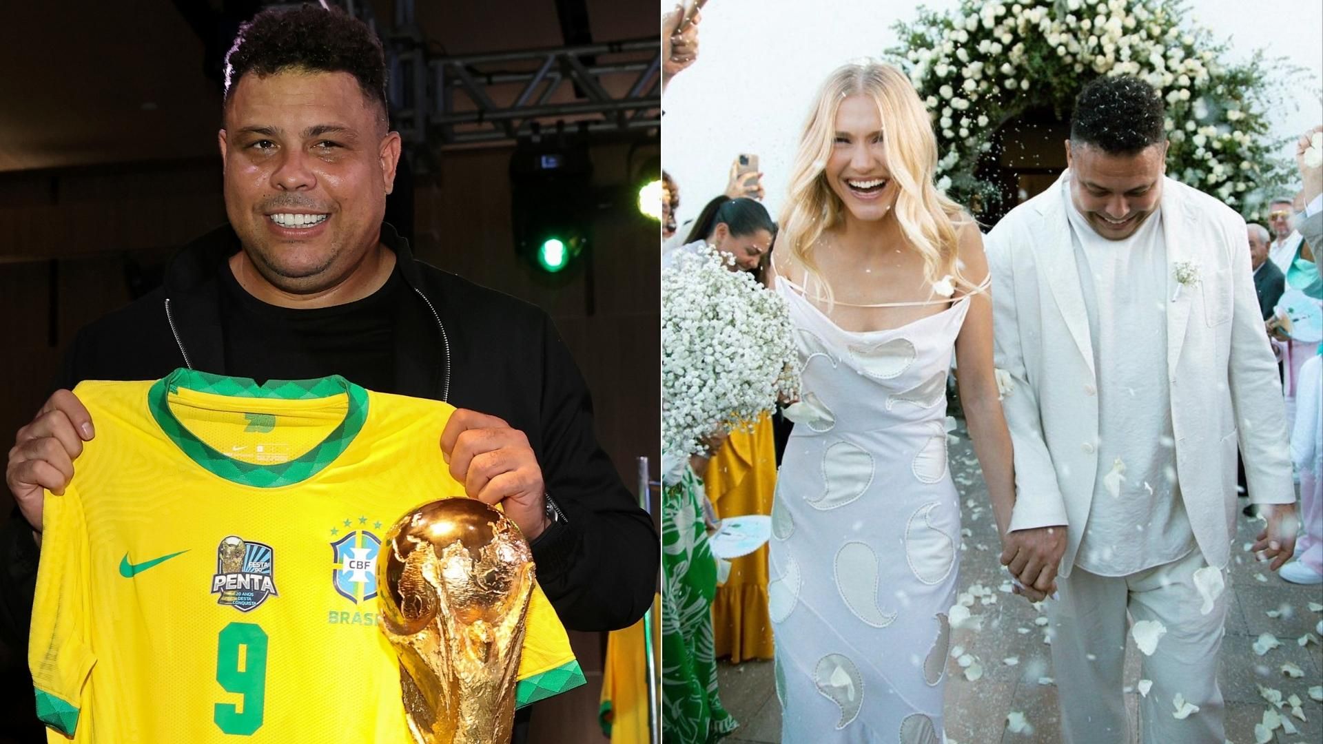 Ronaldo Nazario wedding
