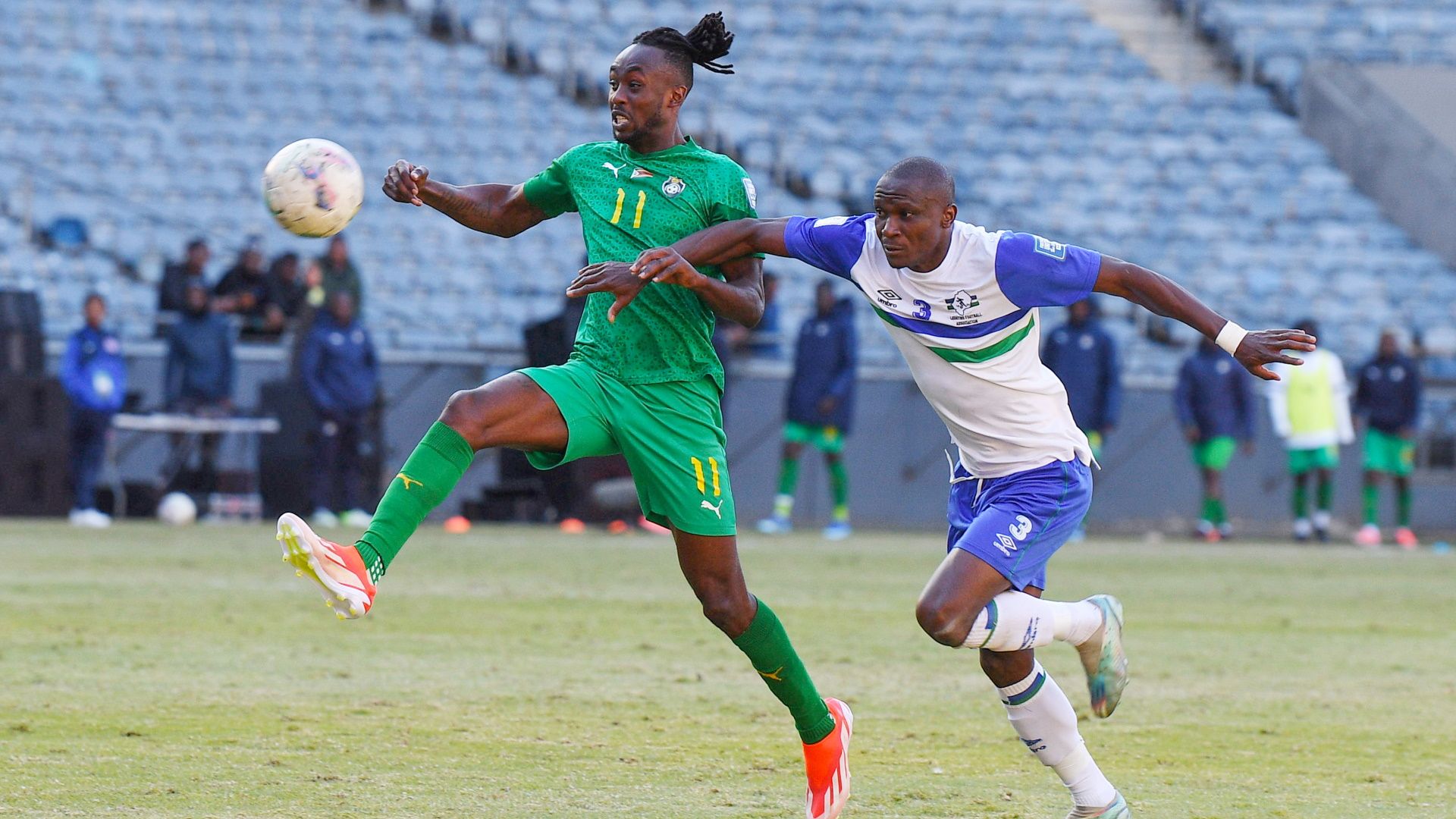  Tino Kadewere & Rethabile Rasethuntsa, Zimbabwe vs Lesotho, June 2024