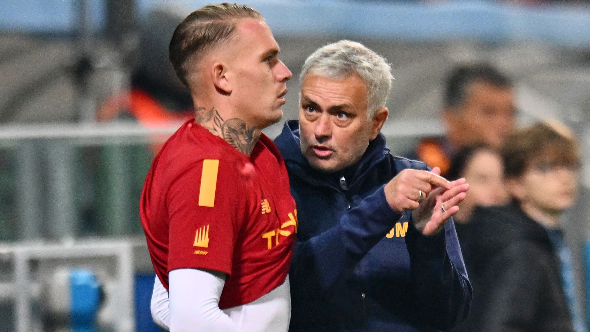 RICK KARSDORP JOSE MOURINHO ROMA