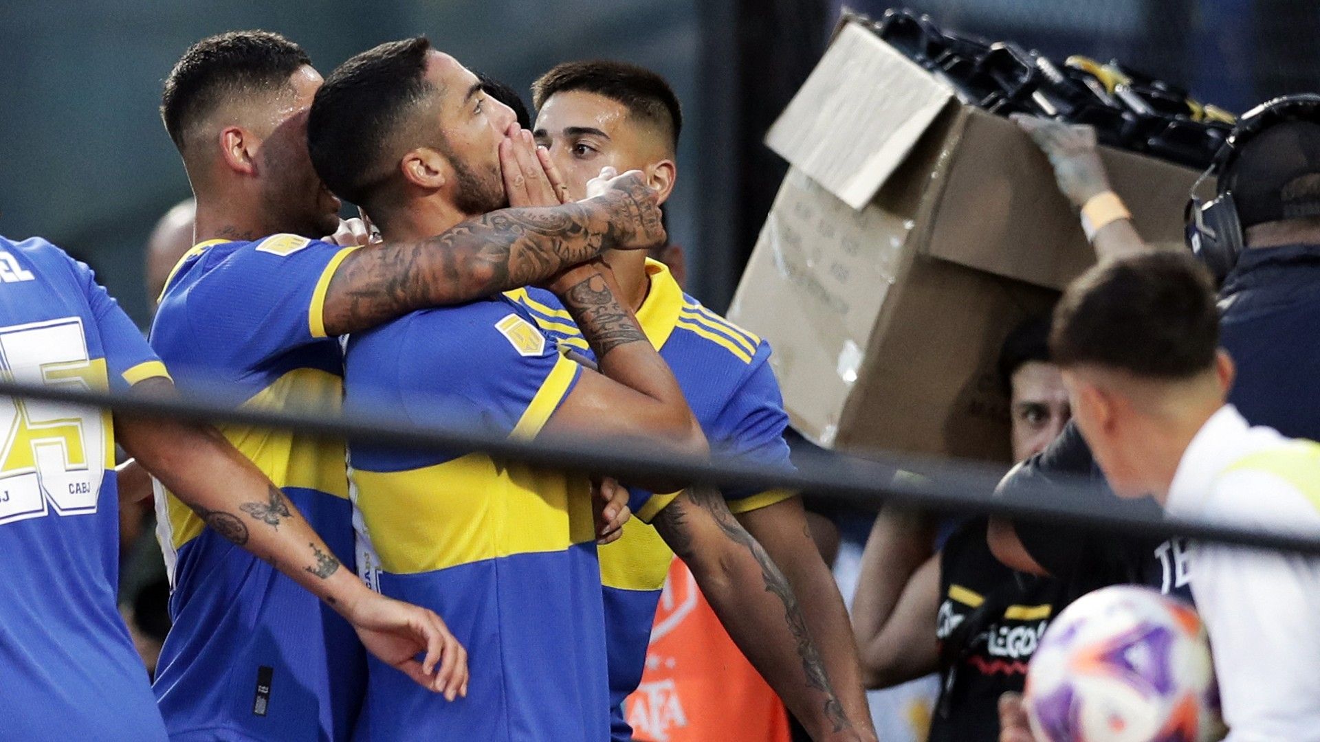 Nicolas Figal Boca Platense Torneo Liga Profesional 19022023