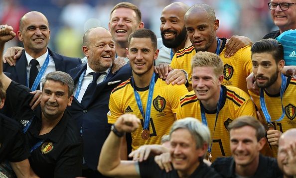 Belgium with bronze medals