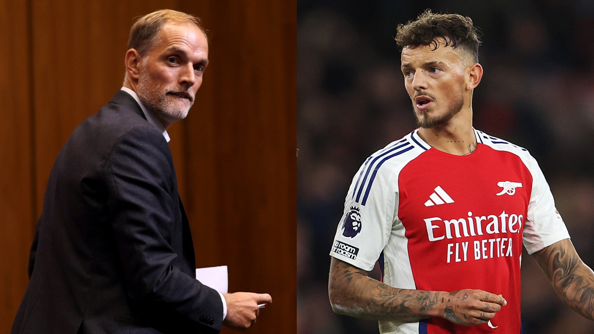 Thomas Tuchel Ben White England Arsenal