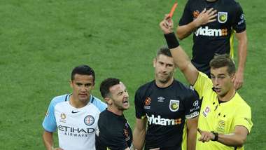 Roy O'Donovan Melbourne City v Central Coast Mariners A-League 19012017