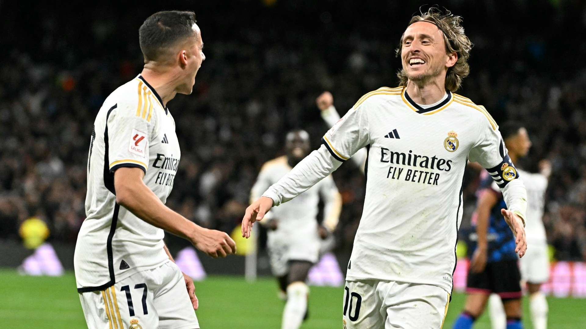 Luka Modric Lucas Vázquez Real Madrid LaLiga 2023-2024