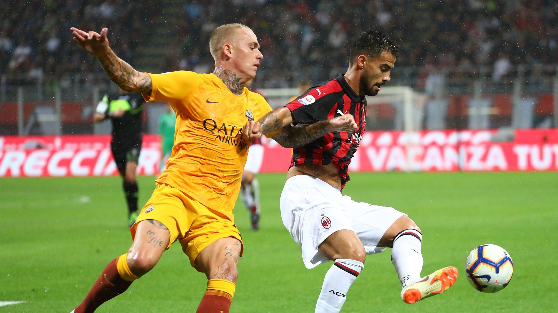 Suso Karsdorp Milan Roma Serie A
