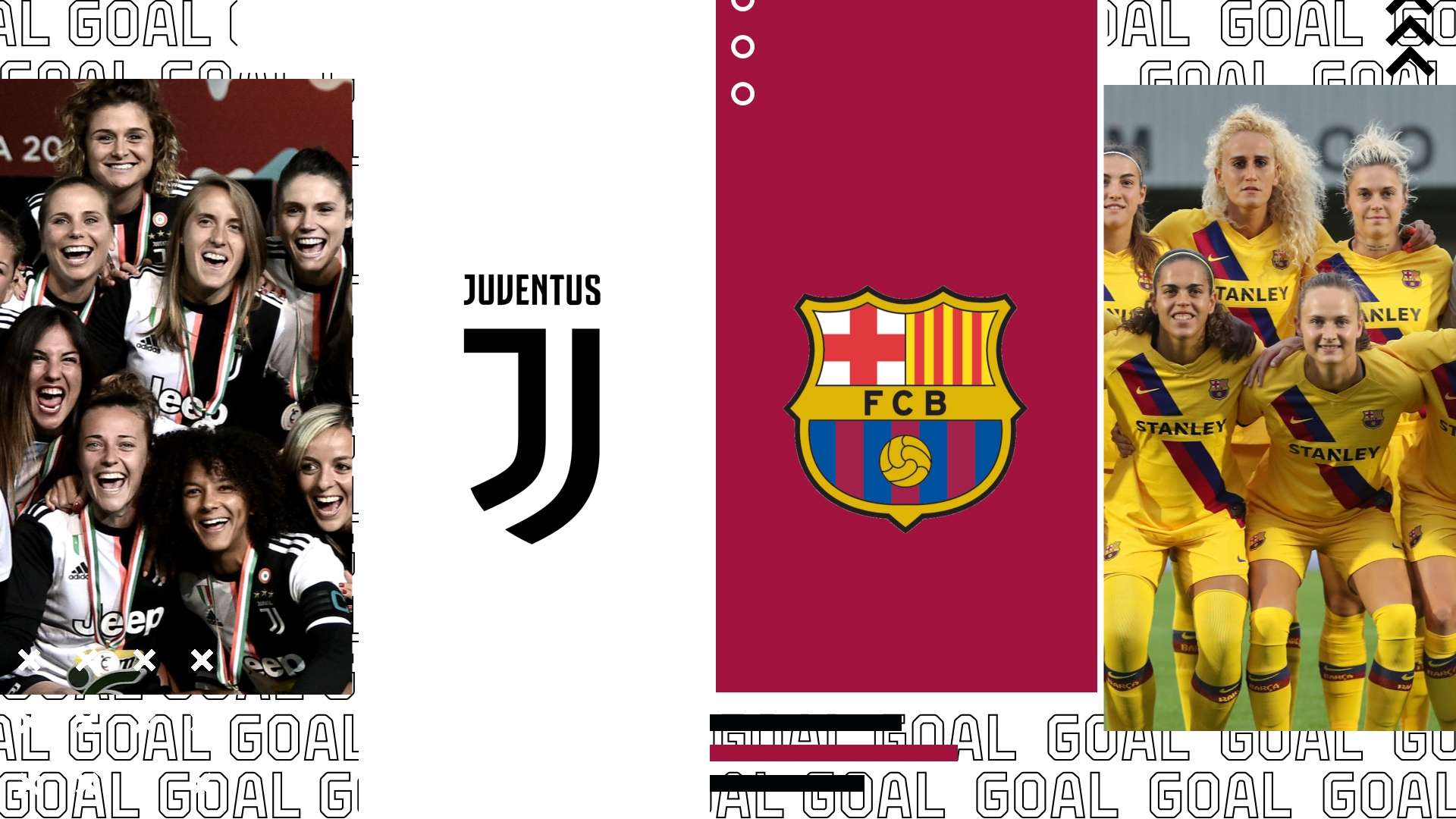 Juventus-Barcellona femminile tv streaming