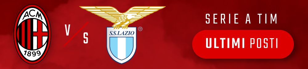 Banner Milan-Lazio Serie A