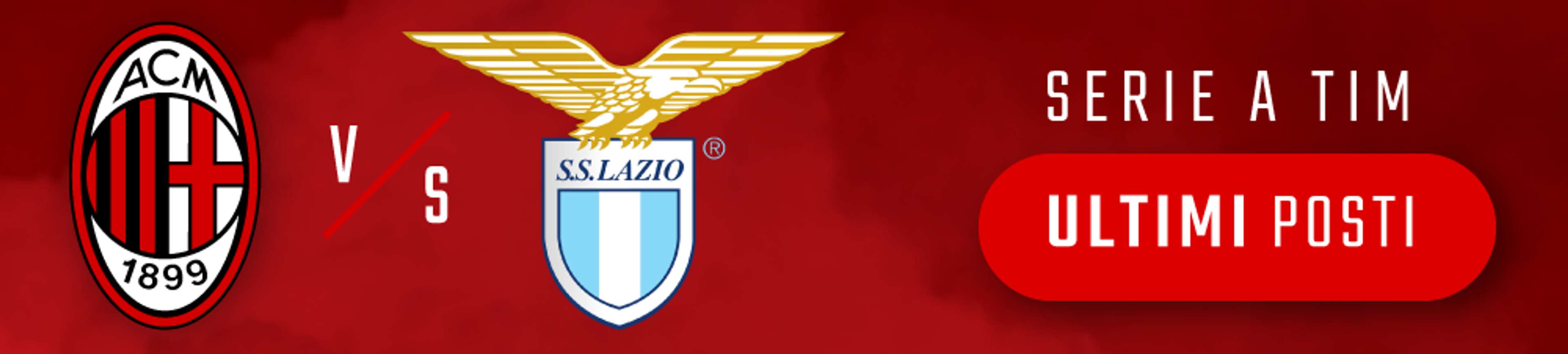 Banner Milan-Lazio Serie A