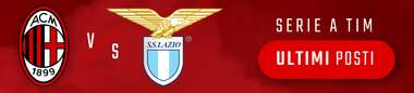 Banner Milan-Lazio Serie A