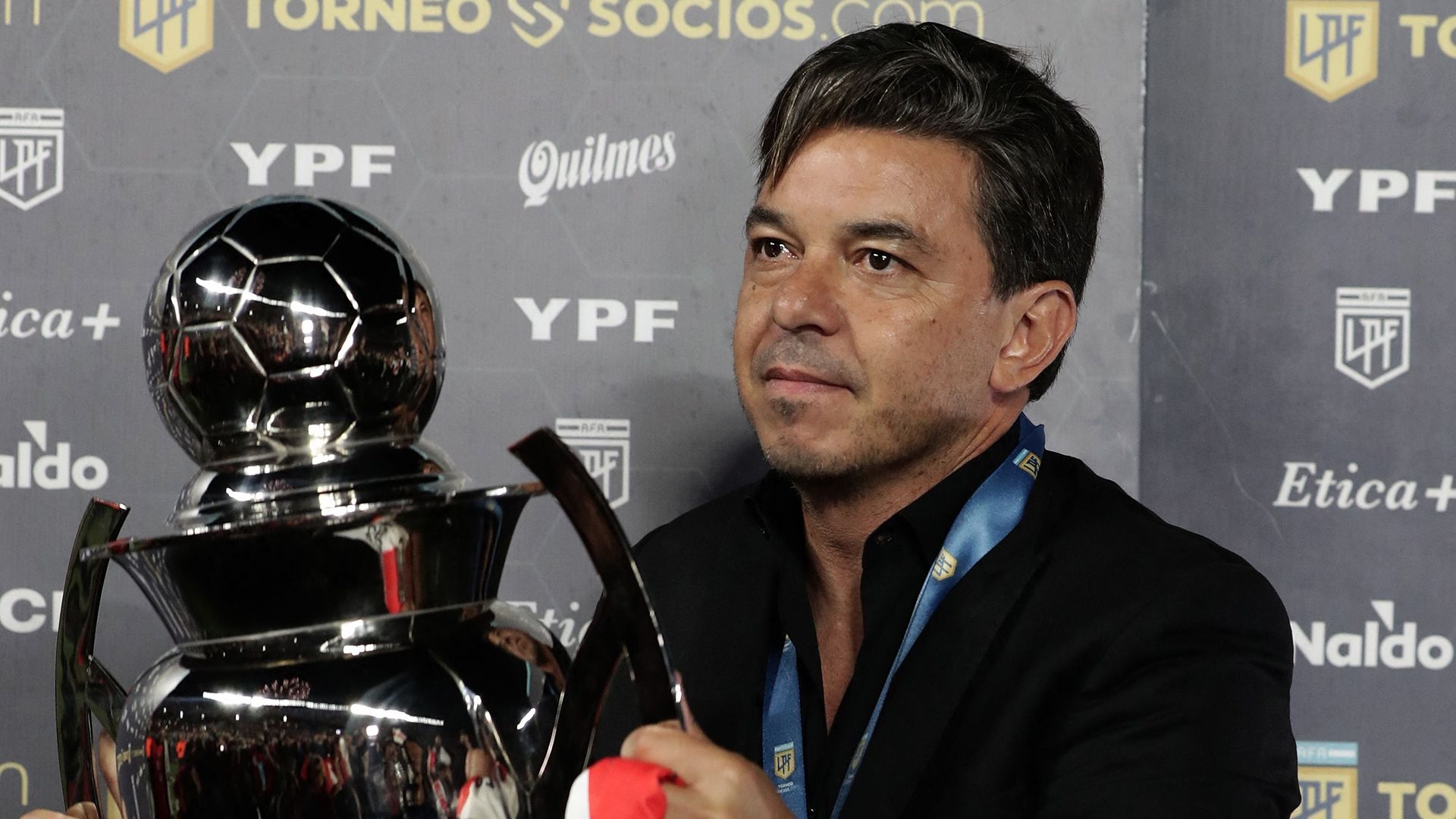 Marcelo Gallardo River Campeon Torneo Liga Profesional 25112021