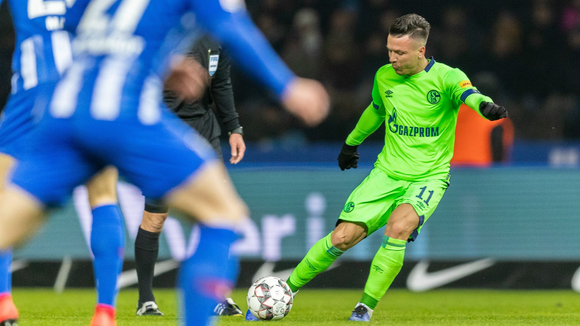 Yevhen Konoplyanka Schalke 04 Hertha BSC 25012019