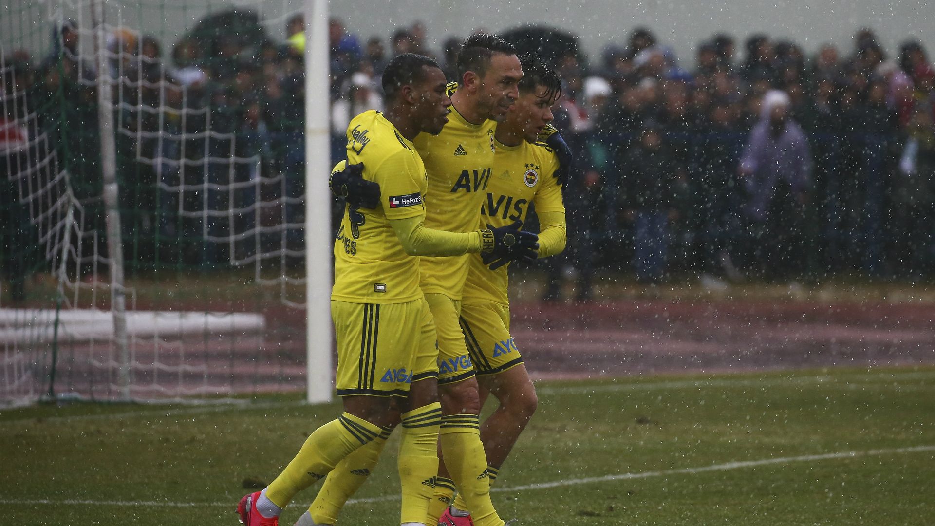 Mevlut Erdinc Fenerbahce goal celebration