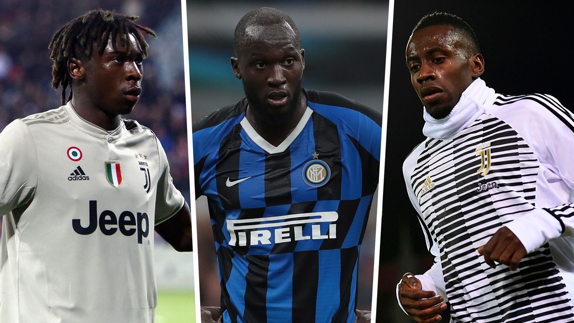Moise Kean Romelu Lukaku Blaise Matuidi