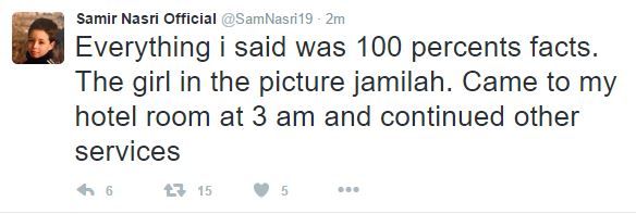 Samir Nasri Tweets 27122016