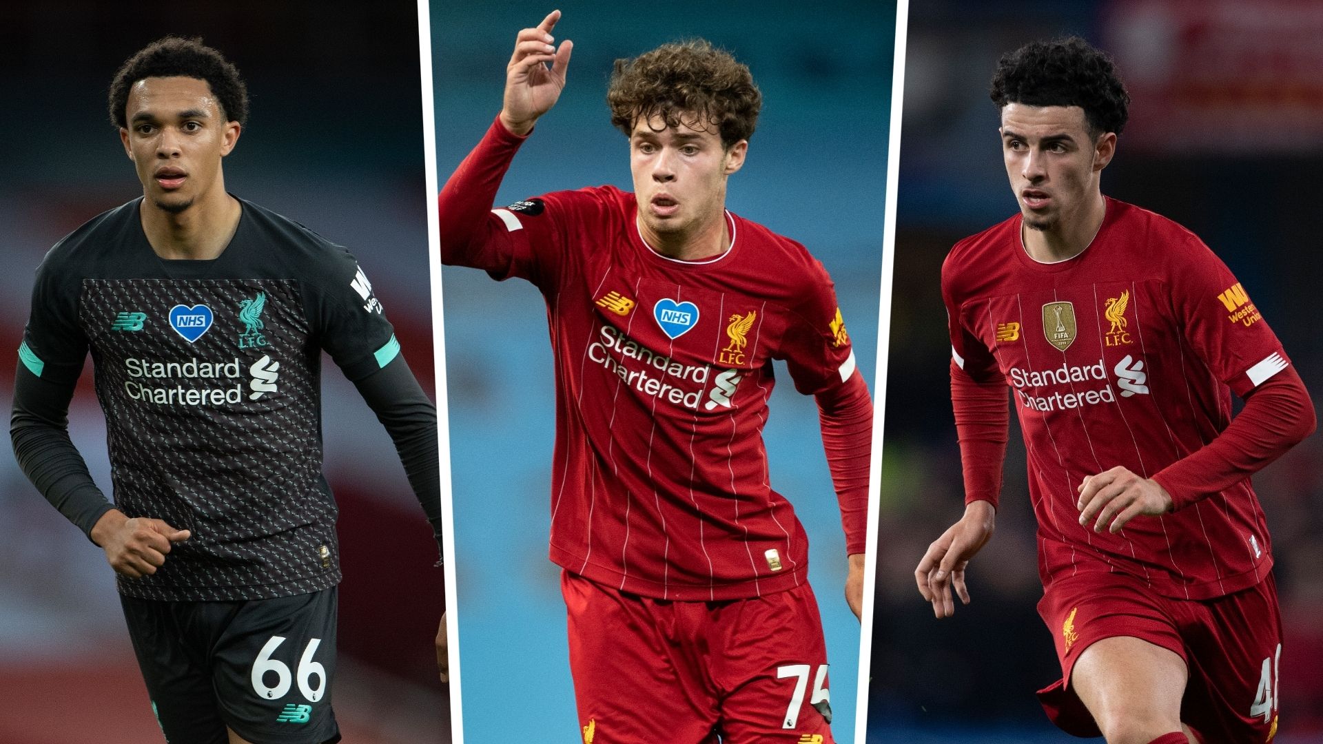 Trent Alexander-Arnold Neco Williams Curtis Jones Liverpool GFX