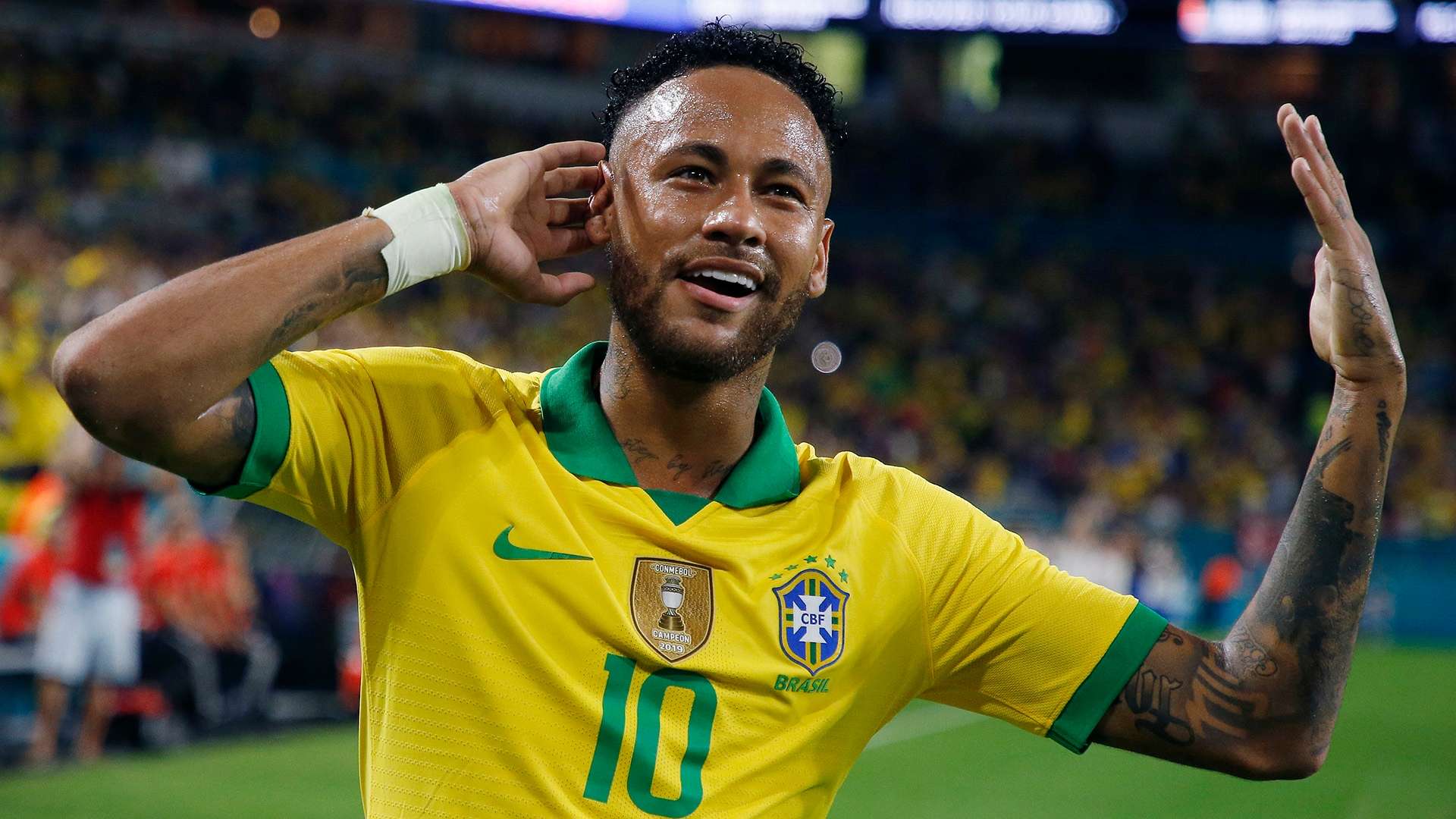 Neymar Brasil Colombia Amistoso 06092019