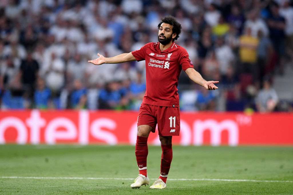 Salah liverpool tottenham ucl final