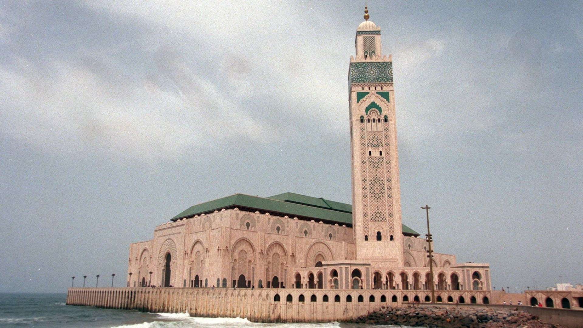 Hassan II Mosque Casablanca Morocco general view